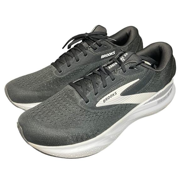 BROOKS Adrenaline GTS 24 Running Shoes Athletic Sneaker Black Men's Size US 14 - Picture 1 of 9